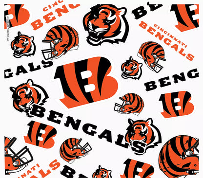Cincinnati Bengals - NFL All Over Plastic Tumbler