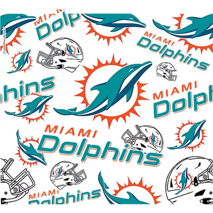 Miami Dolphins - NFL All Over Plastic Tumbler