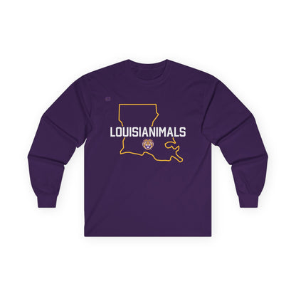 LSU Football Louisianimals Long Sleeve Shirt