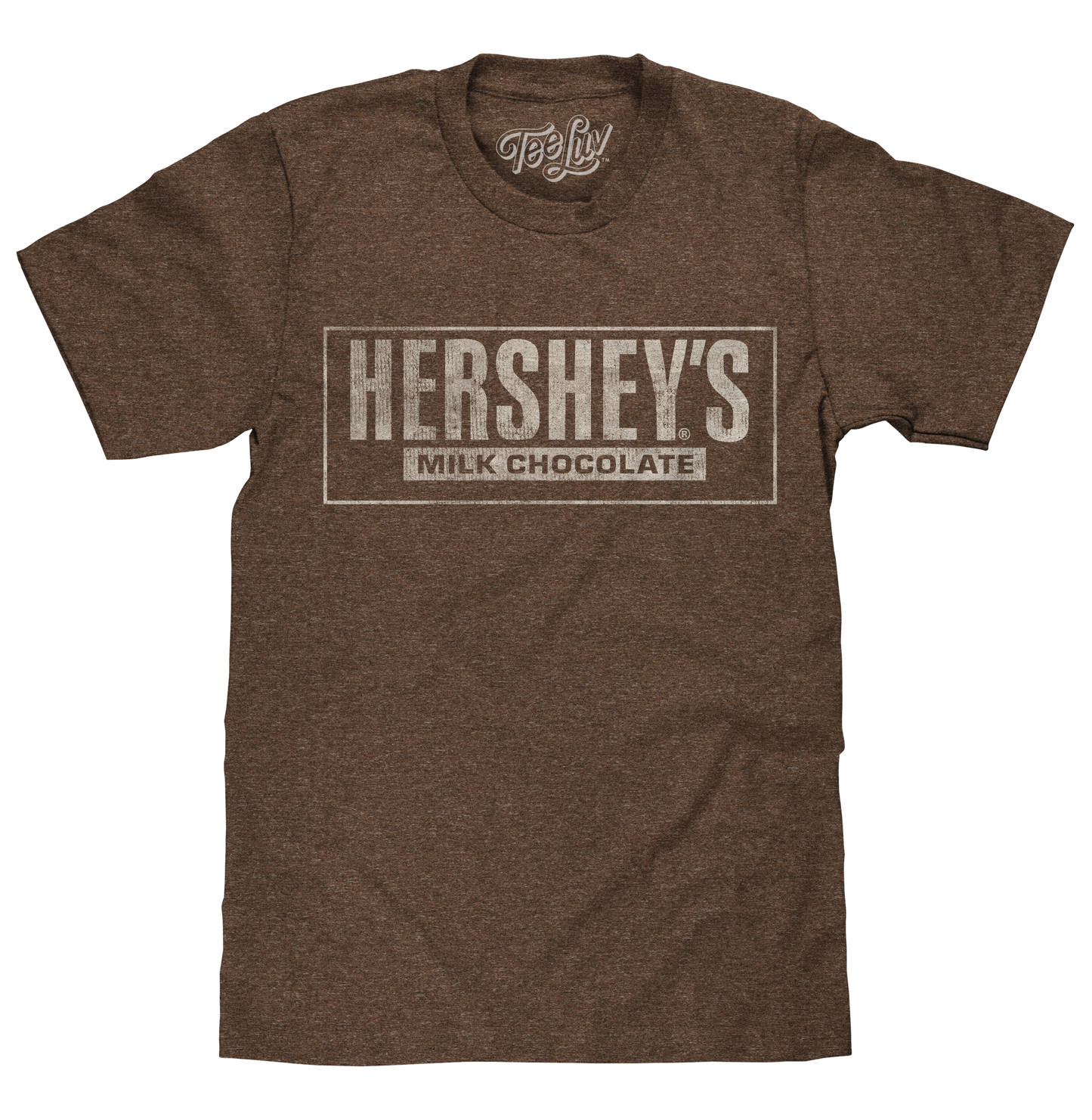 Hershey's Milk Chocolate Mens T Shirt Brown Heather