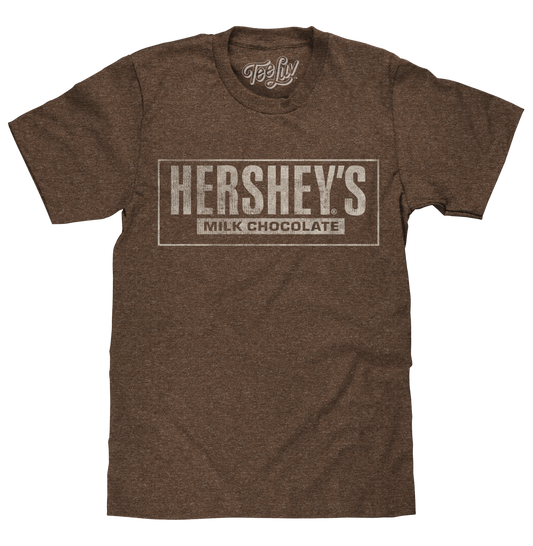 Hershey's Milk Chocolate Mens T Shirt Brown Heather