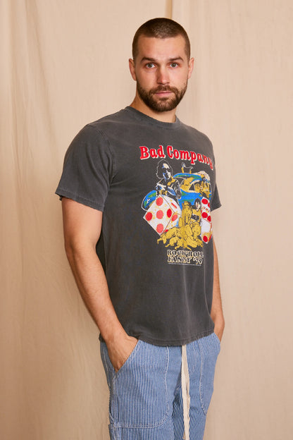 Bad Company 'Rock N' Roll Fantasy '79' Men's Tee T Shirt Black