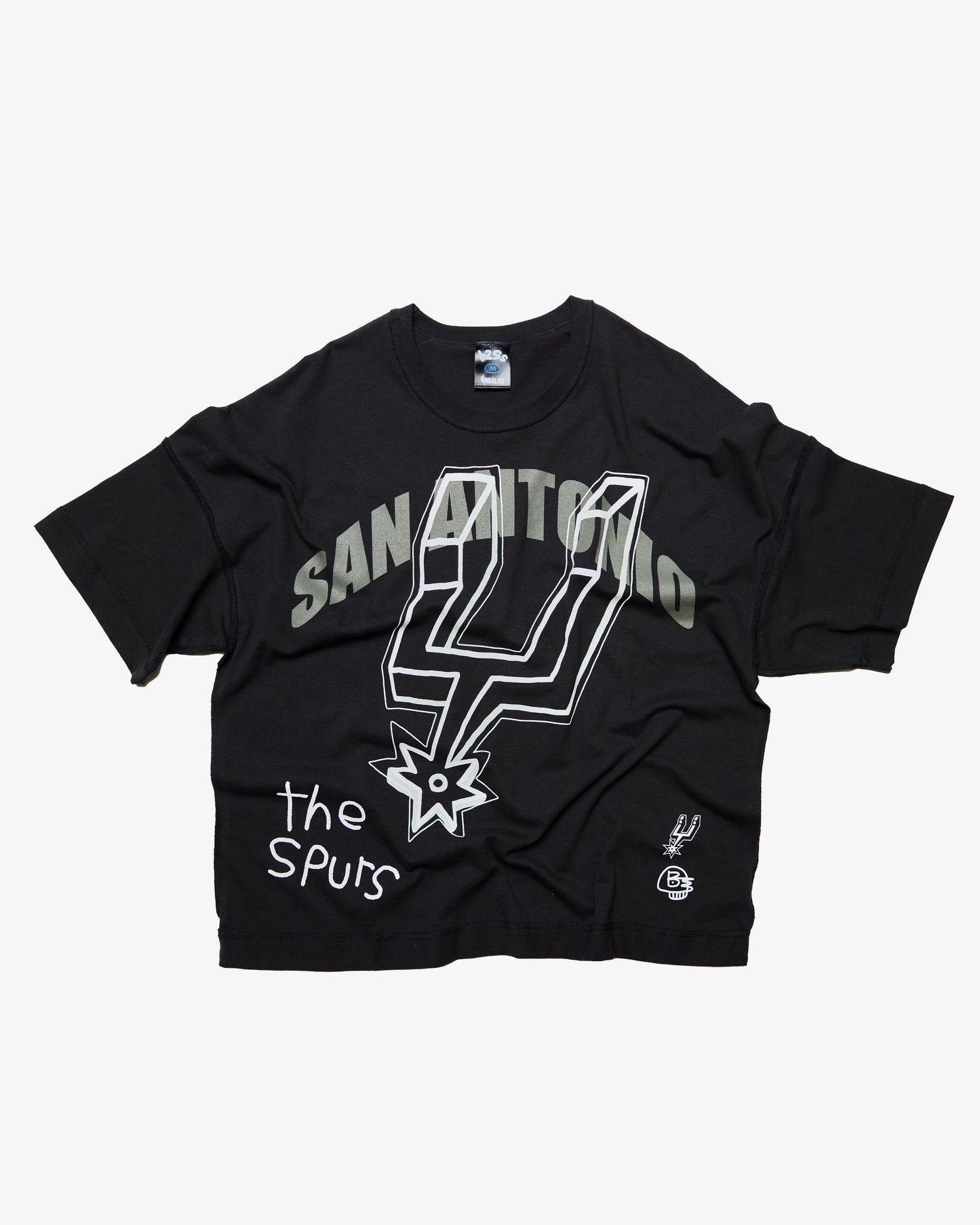 B2SS San Antonio Spurs NBA Tee Mens T Shirt Black