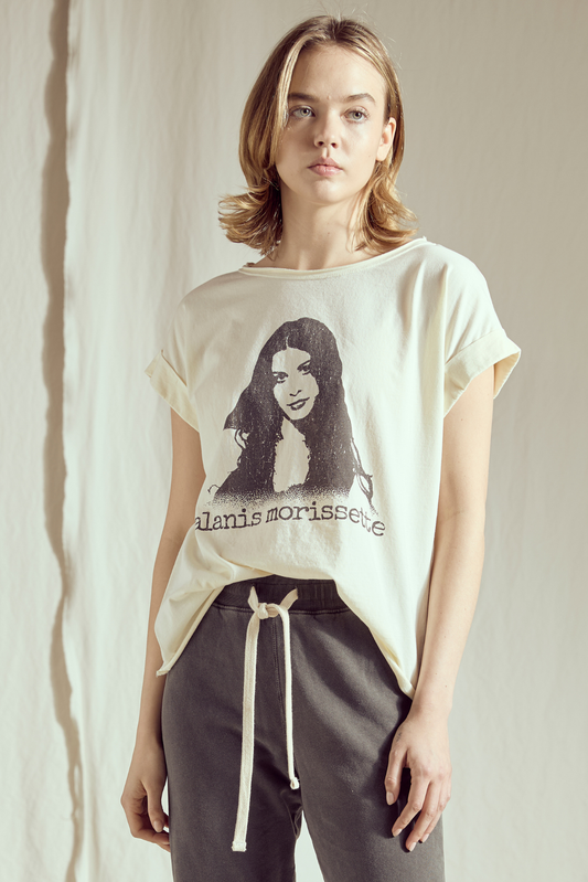 Alanis Morissette Perfect Top Womens T Shirt White