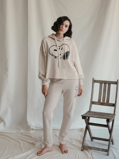 Snoopy Peanuts Womens Sweatshirt Hoodie