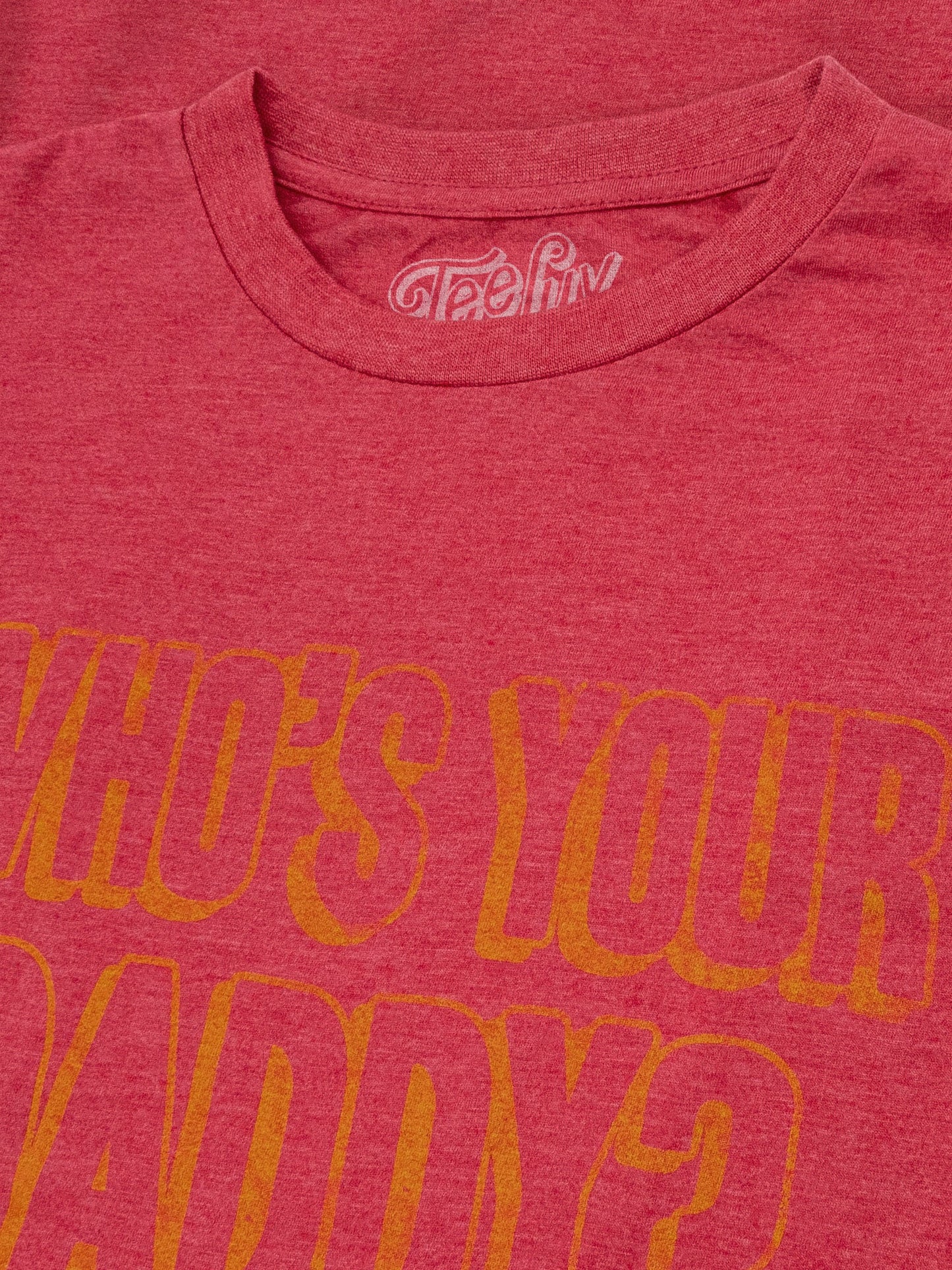 Sugar Daddy Who's Your Daddy? Mens T Shirt Red