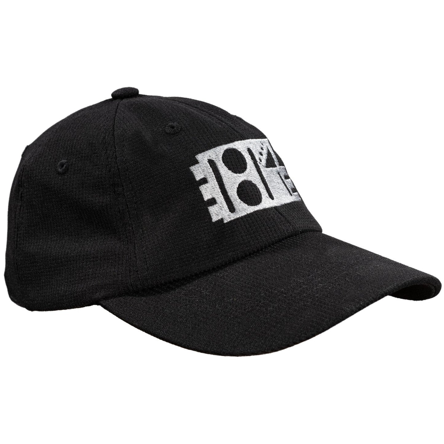 Retro 1980s Black Embroidered Snapback Adjustable Hat