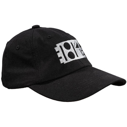 Retro 1980s Black Embroidered Snapback Adjustable Hat