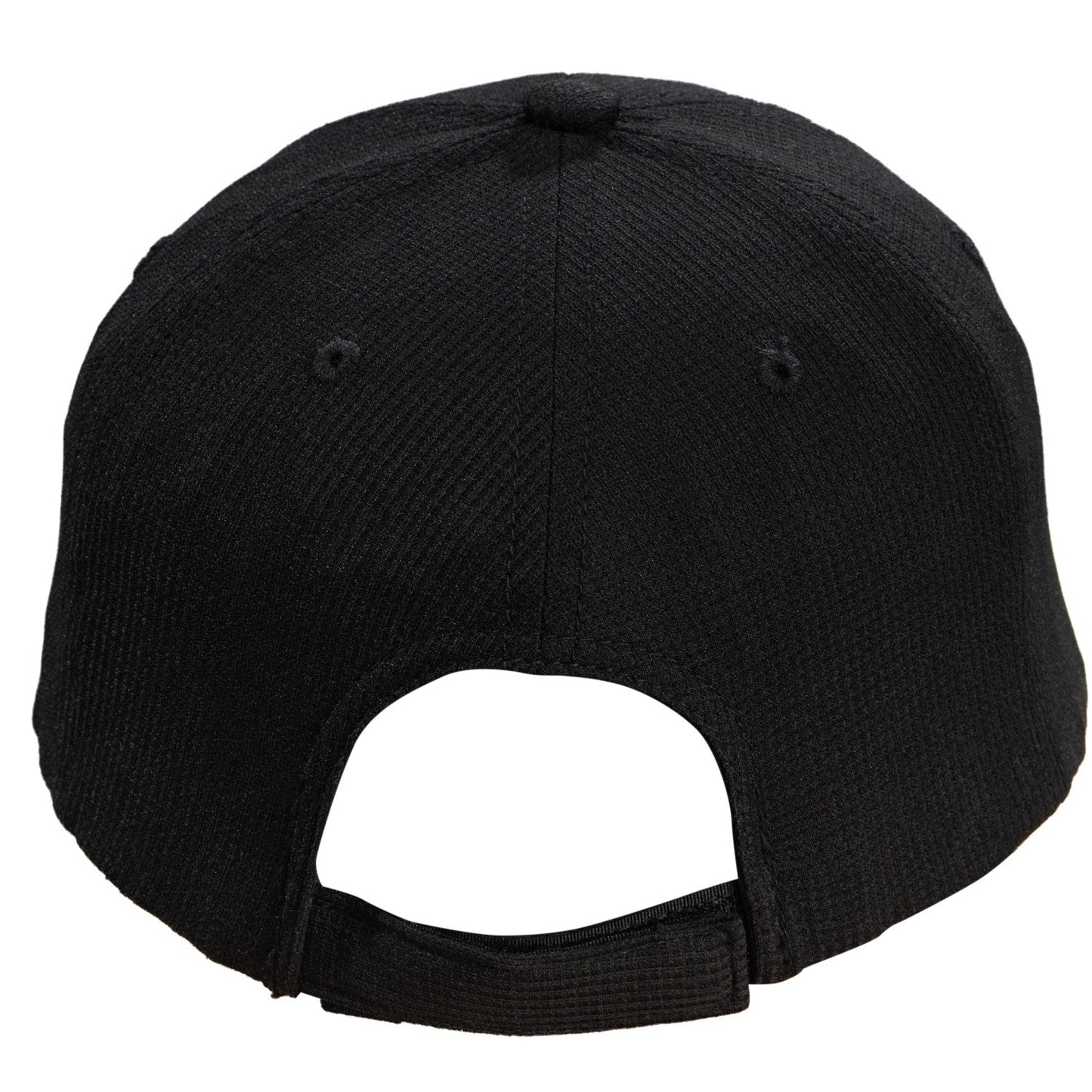 Retro 1980s Black Embroidered Snapback Adjustable Hat