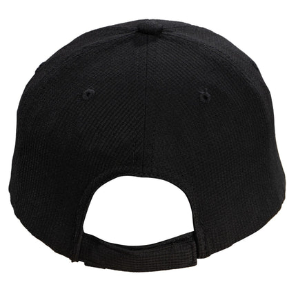 Retro 1980s Black Embroidered Snapback Adjustable Hat