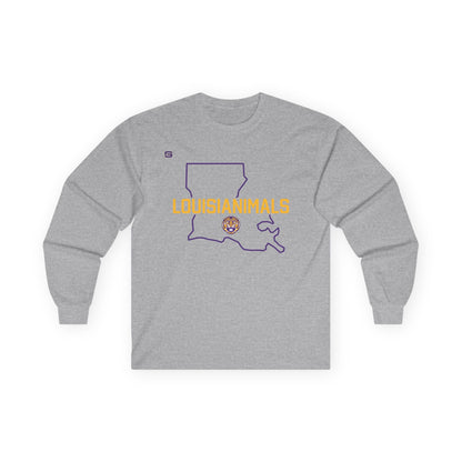LSU Football Louisianimals Long Sleeve Shirt
