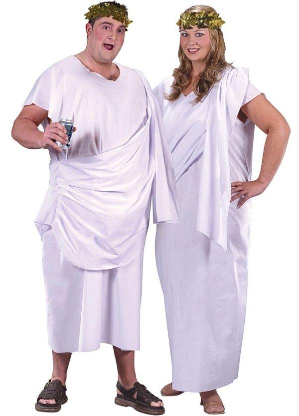 Toga Toga Plus Size Unisex Costume Greek Roman