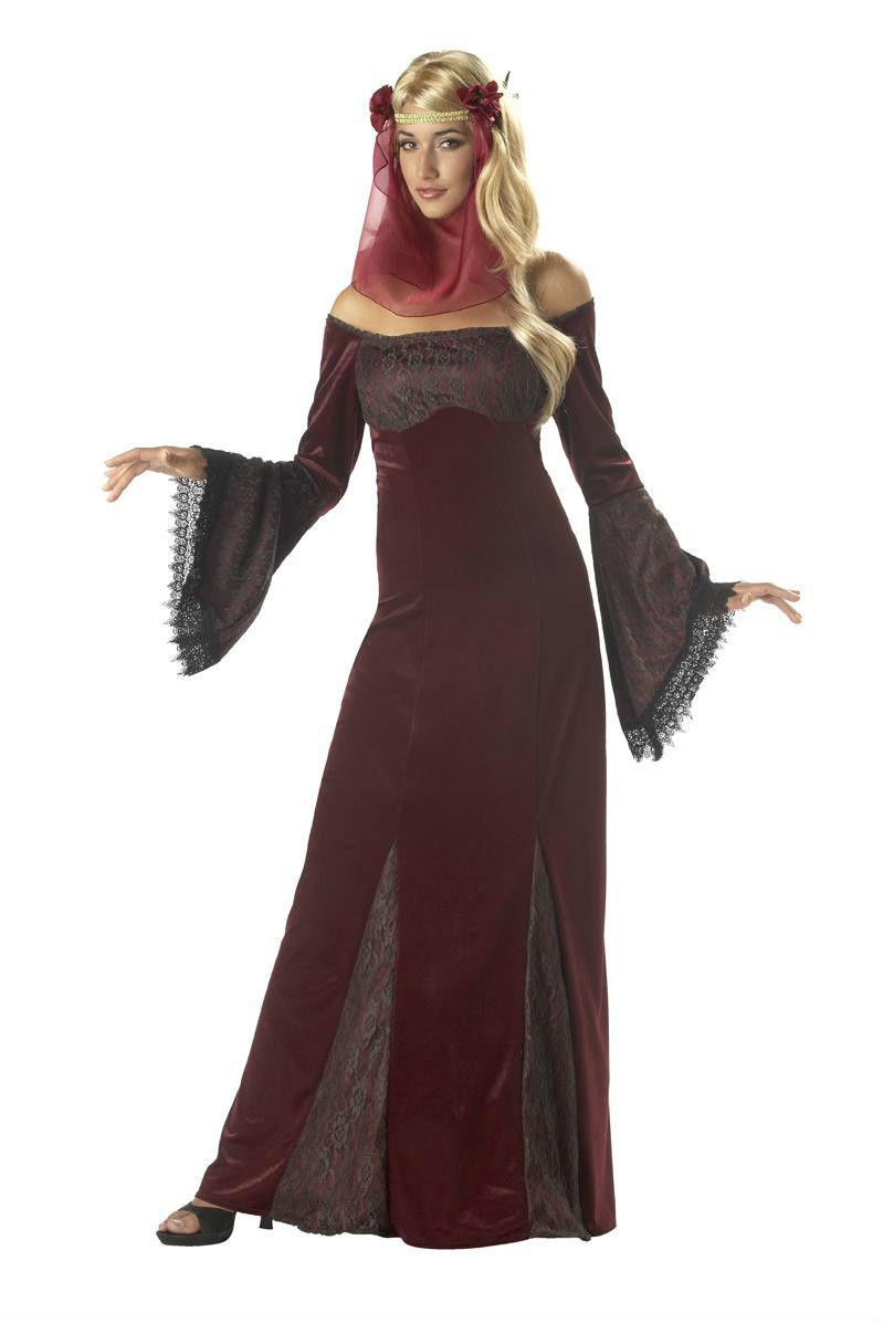 Renaissance Maiden Adult Costume X-Large 12-14
