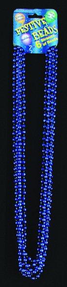 Royal Blue Mardi Gras Party Beads