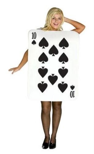Ten of Spades Deluxe Card Costume