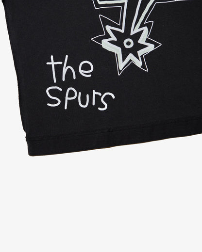 B2SS San Antonio Spurs NBA Tee Mens T Shirt Black