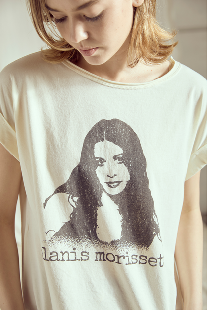 Alanis Morissette Perfect Top Womens T Shirt White