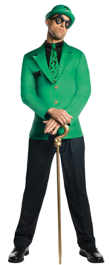 Men's Dc Super Villains Adult Riddler Costume Size Large