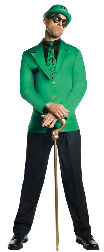 Men's Dc Super Villains Adult Riddler Costume Size Large