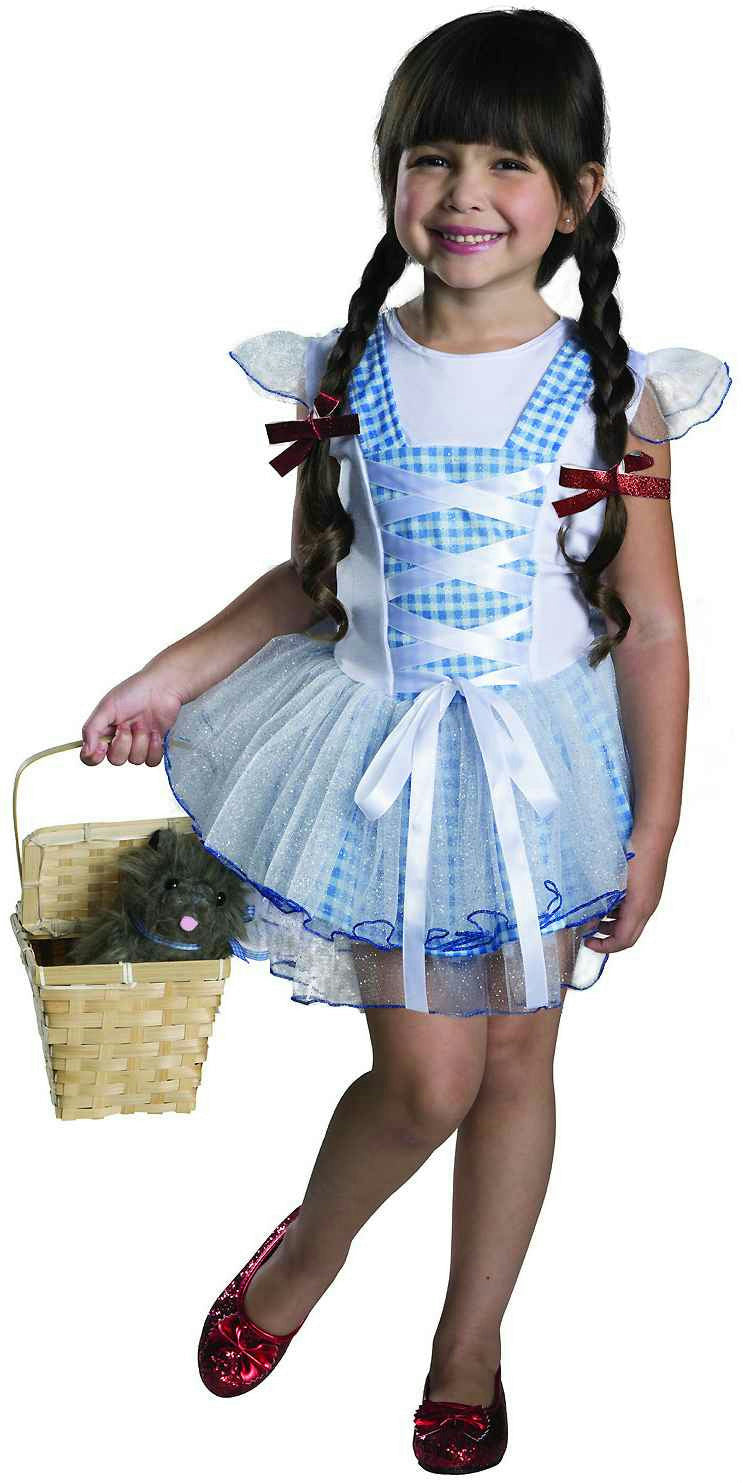 Wizard of Oz Girls Tutu Dorothy Child Costume Size Medium 8-10