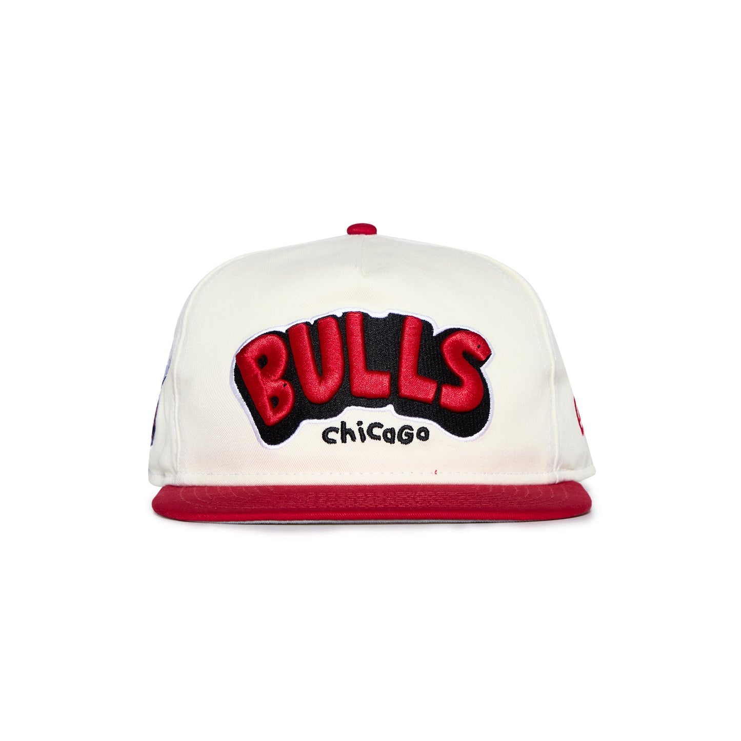 Chicago Bulls NBA B2SS x New Era Snapback Hat White Red