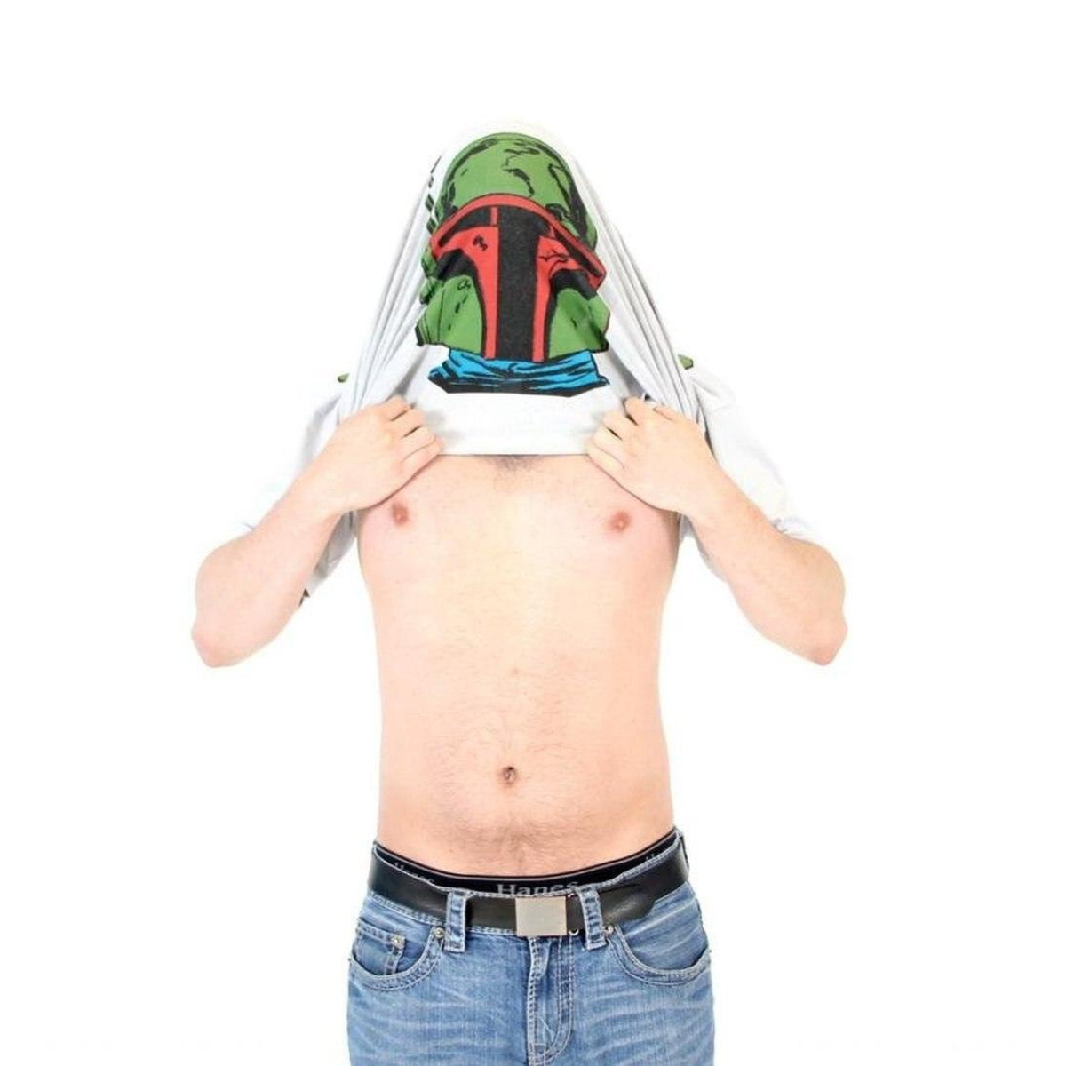 Star Wars I Am Boba Fett Flip T Shirt