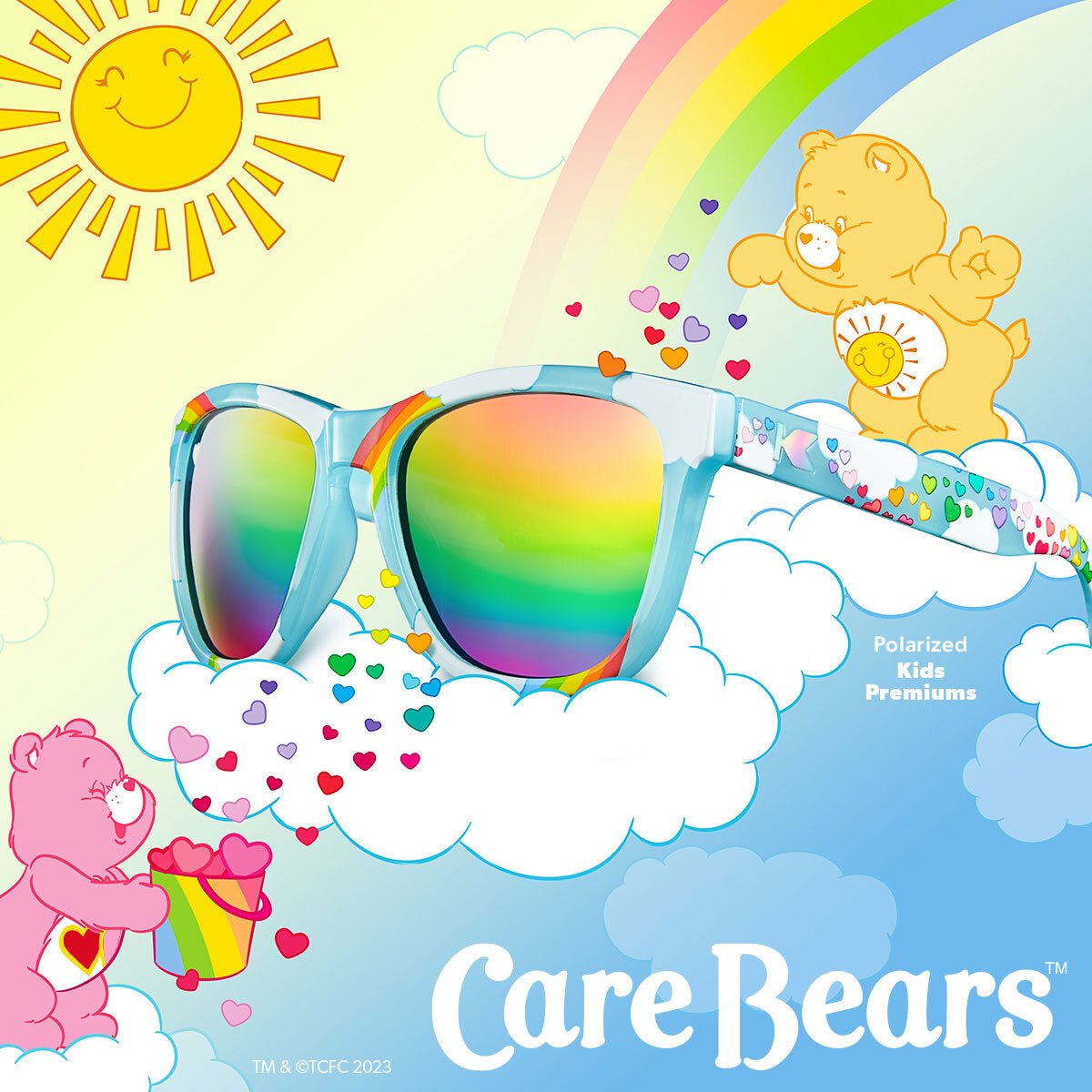 Care Bears Kids Premiums 2023 Officially Licensed Knockaround Sunglasses
