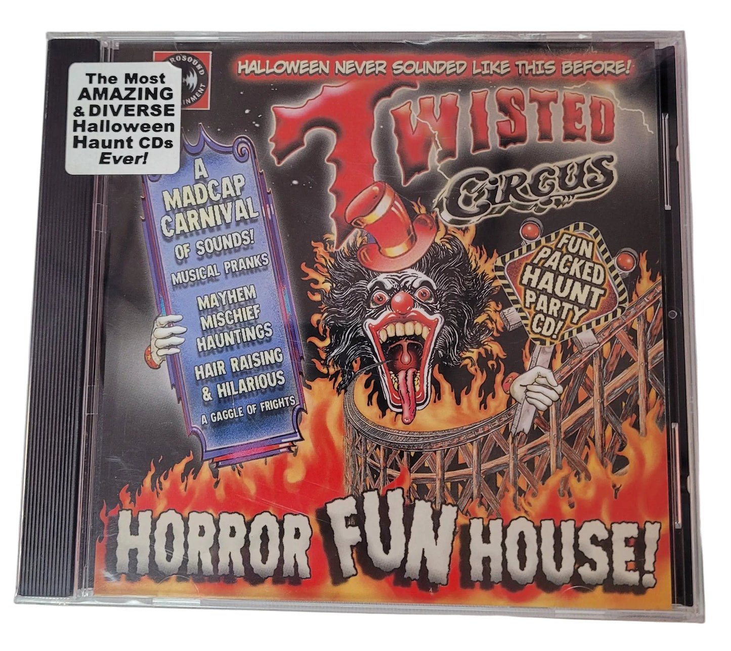 Twisted Circus of Horror Fun House Music CD