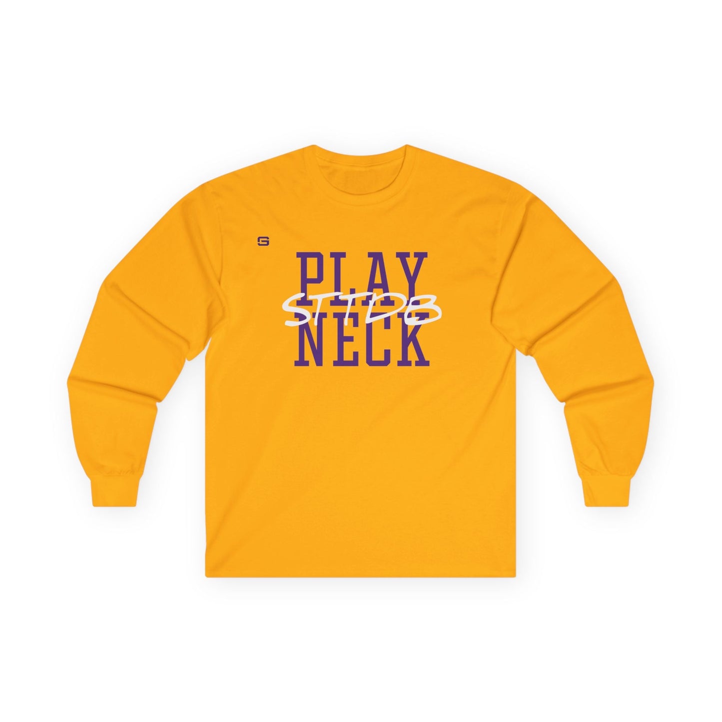 LSU Football Play Neck Long Sleeve Shirt
