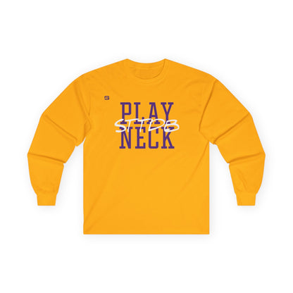 LSU Football Play Neck Long Sleeve Shirt