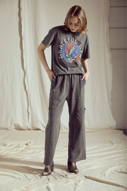Grateful Dead Vintage Tee Womens T Shirt Black