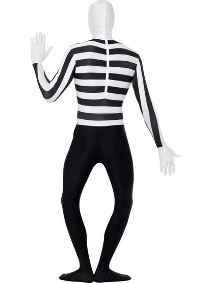 Men's Mime Second Skin Costume Size XL 46-48 chest