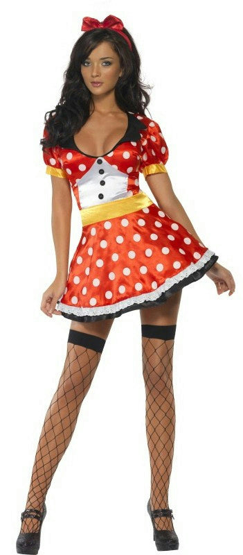 Fever Miss Minnie Mouse Adult Costume Size Medium