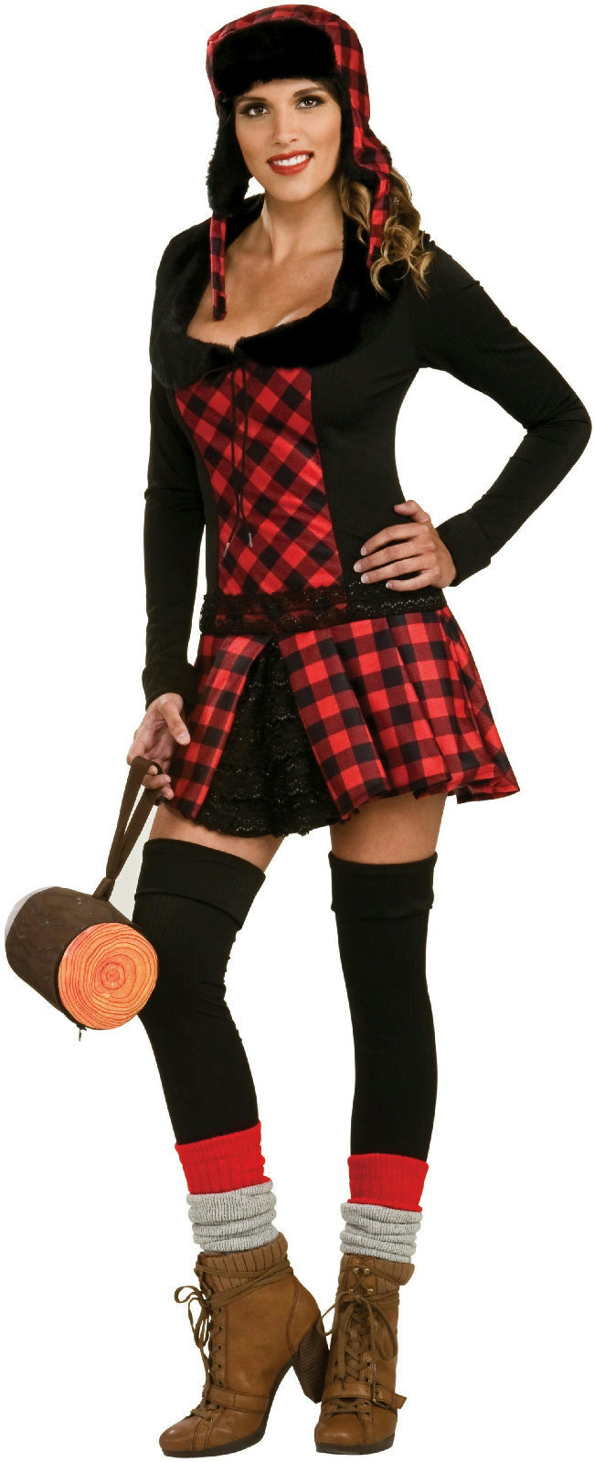 Lumber Jill Sexy Lumber Jack Logger Wood Adult Costume Size Standard
