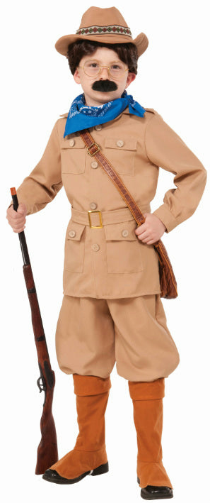 Theodore Teddy Roosevelt Boy's Costume Size Medium 8-10