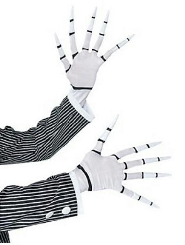 Nightmare Before Christmas Jack Skellington Adult Gloves