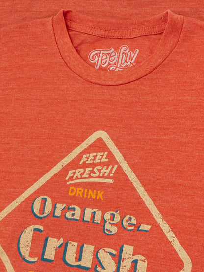 Orange Crush Feel Fresh Mens T Shirt Orange