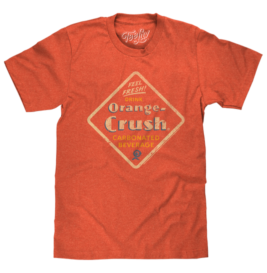 Orange Crush Feel Fresh Mens T Shirt Orange
