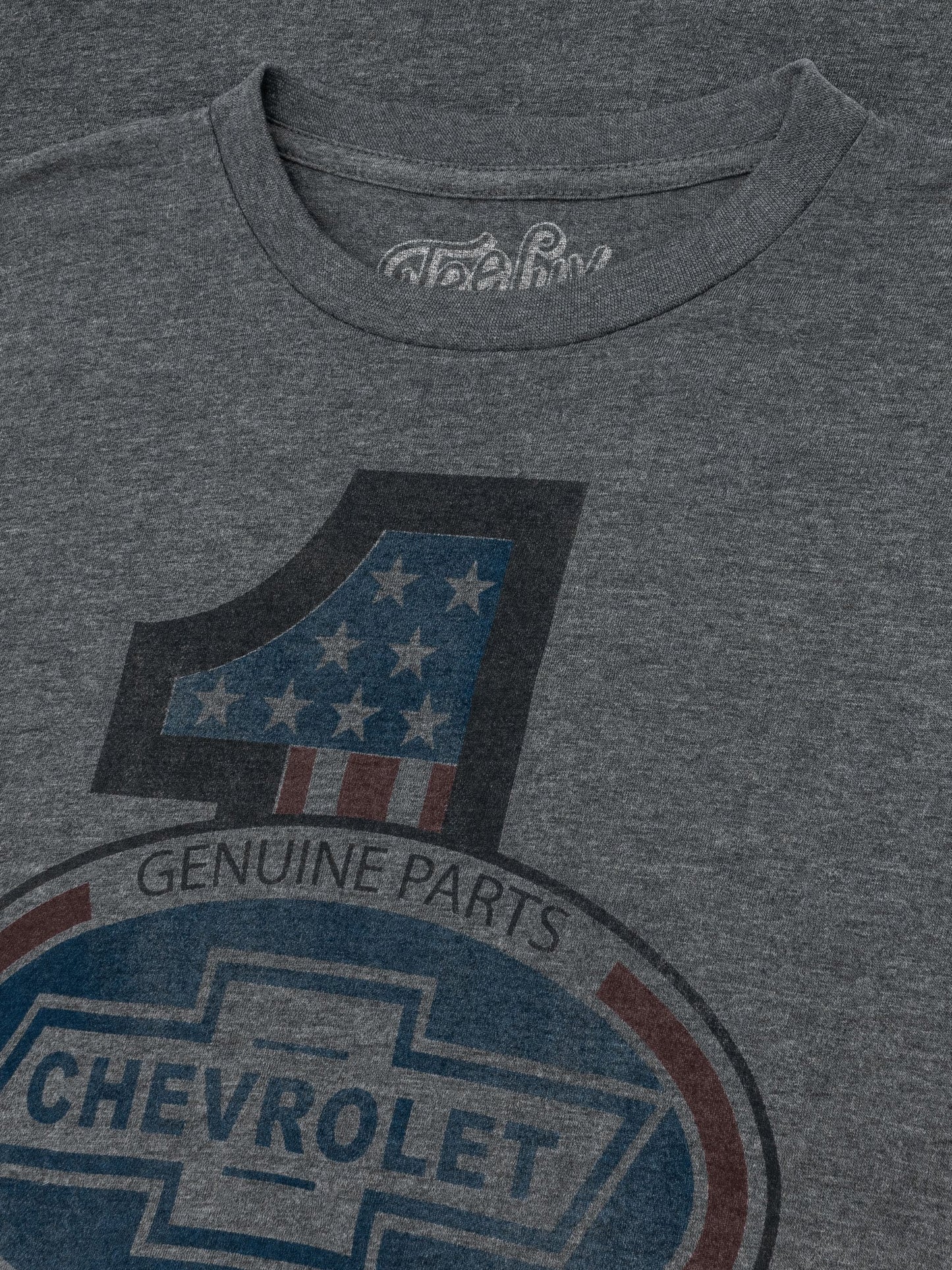 #1 Chevrolet Mens T Shirt Gray