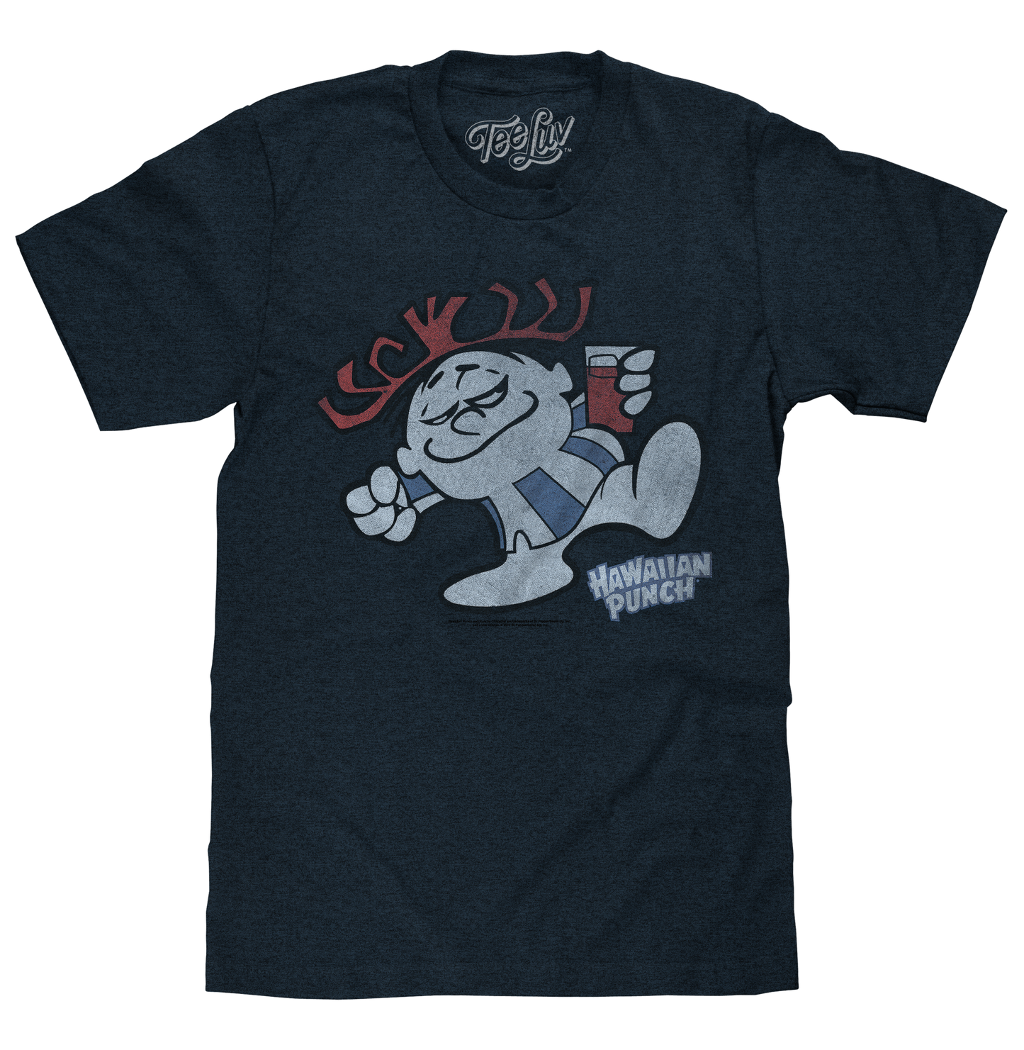 Hawaiian Punch Mens T Shirt Navy