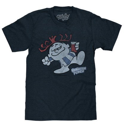 Hawaiian Punch Mens T Shirt Navy