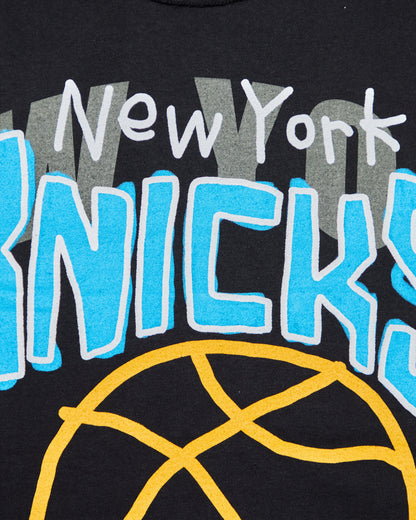 New York Knicks NBA Tee Mens T Shirt Black