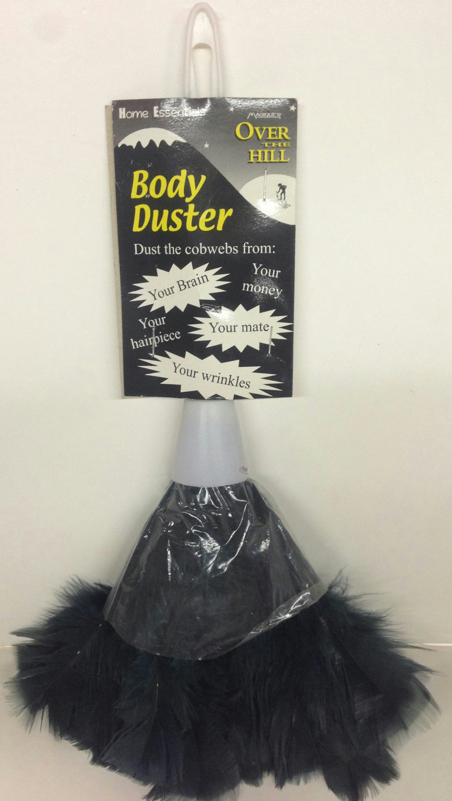 Over The Hill Body Duster Prank Gag Grandpa Birthday Retirement Gift