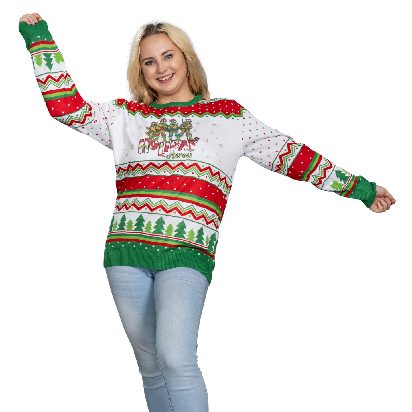 TMNT "Holiday Heroes" Christmas Sweater