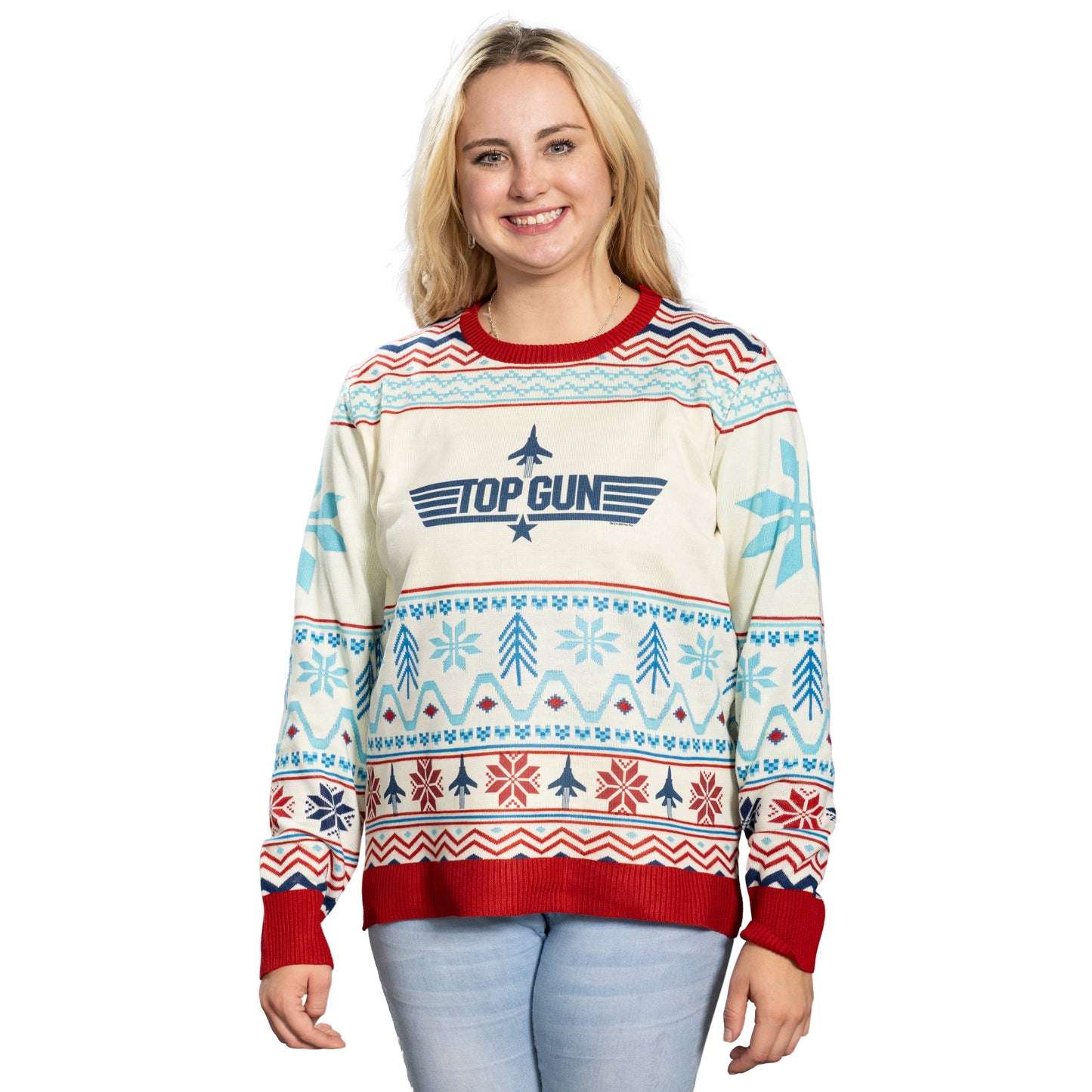 Top Gun Logo Christmas Sweater