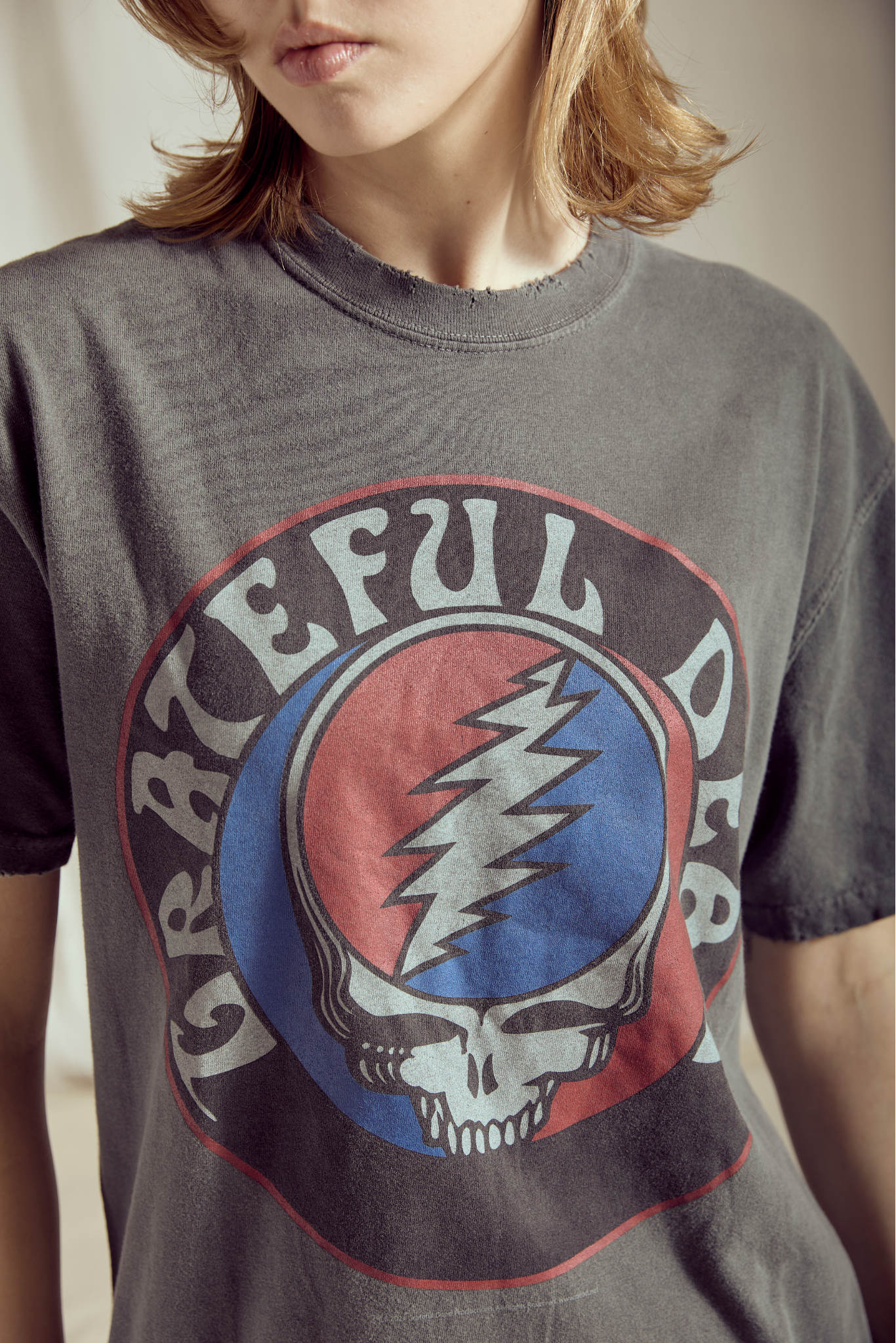 Grateful Dead Vintage Tee Womens T Shirt Black