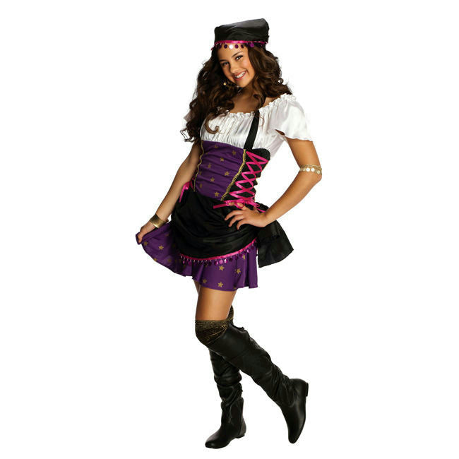 Rubies Costume Sassy Girls Teen Junior Gypsy Costume Size Teen Small 0-2