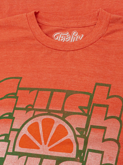 Crush Orange Drink Mens T Shirt Orange