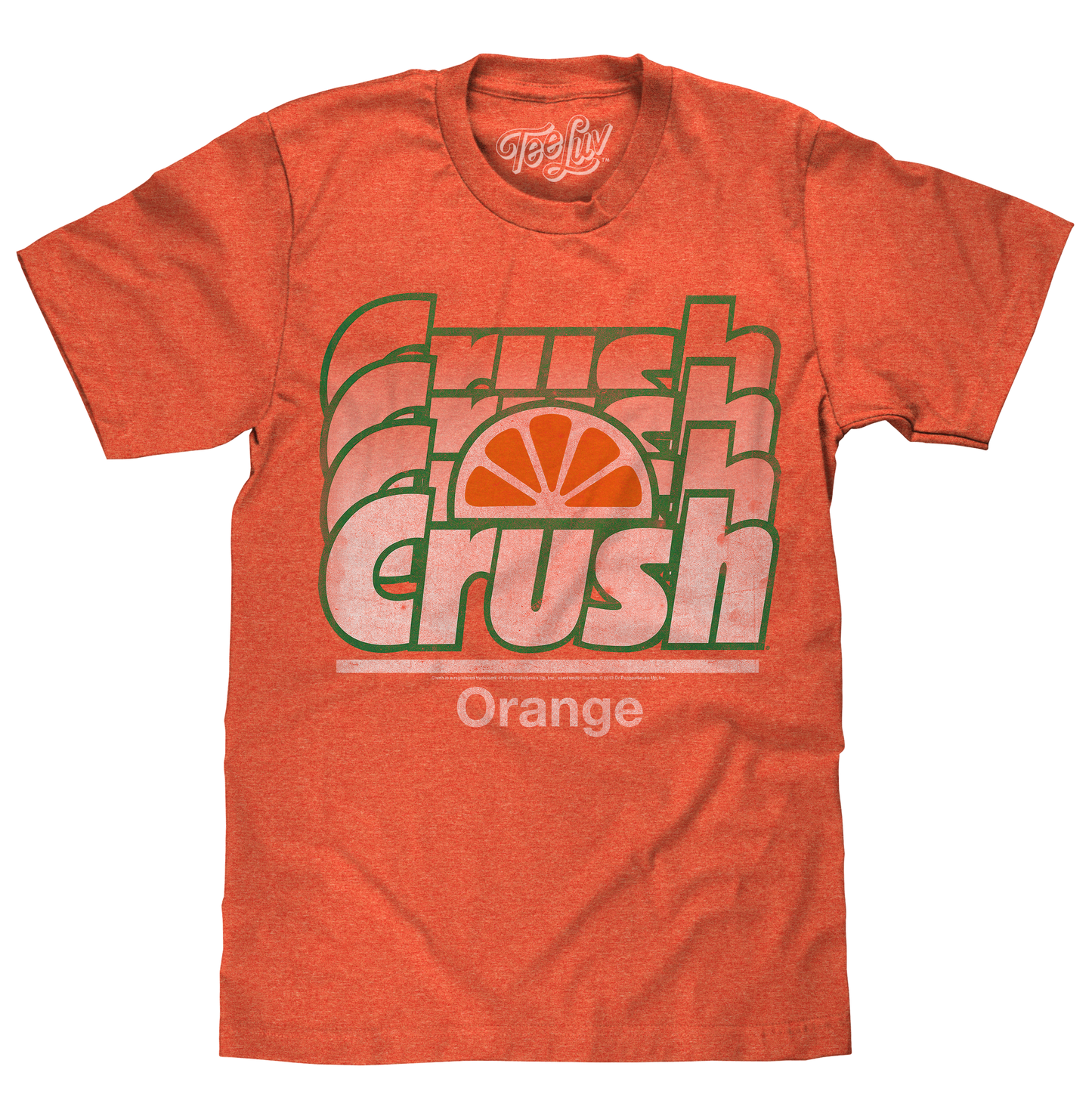 Crush Orange Drink Mens T Shirt Orange