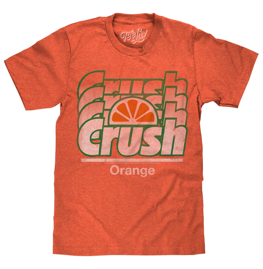 Crush Orange Drink Mens T Shirt Orange